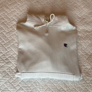 White Champion Hoodie